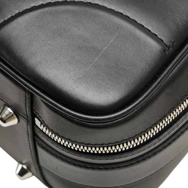 グッチ ボストンバッグ トラベルバッグ ブラック レザー レディース GUCCI 【中古】