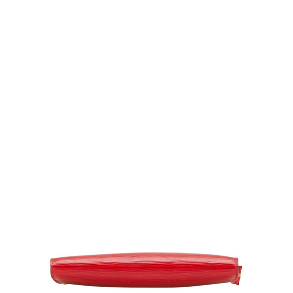 ルイ ヴィトン エピ ポシェット アクセソワール アクセサリーポーチ ハンドバッグ M52947 カスティリアンレッド レザー レディース LOUIS VUITTON 【中古】