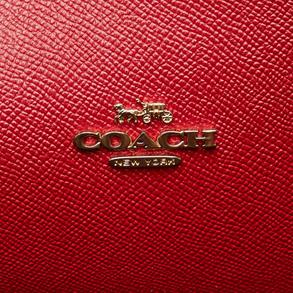 コーチ モリー トートバッグ 1671 ブラック レザー レディース COACH 【中古】