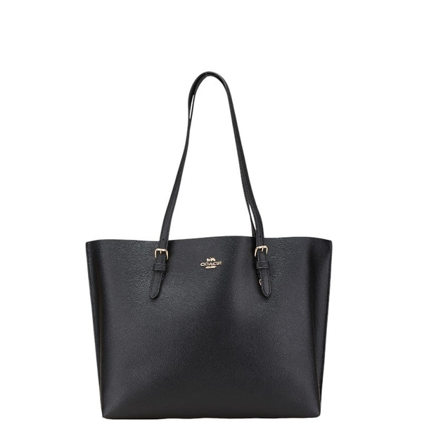 コーチ モリー トートバッグ 1671 ブラック レザー レディース COACH 【中古】