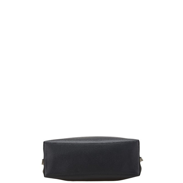 コーチ モリー トートバッグ 1671 ブラック レザー レディース COACH 【中古】