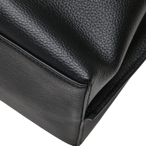 コーチ モリー トートバッグ 1671 ブラック レザー レディース COACH 【中古】