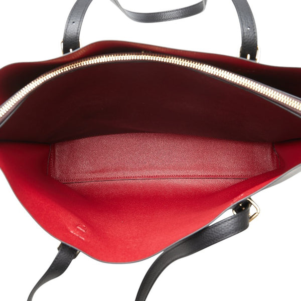 コーチ モリー トートバッグ 1671 ブラック レザー レディース COACH 【中古】