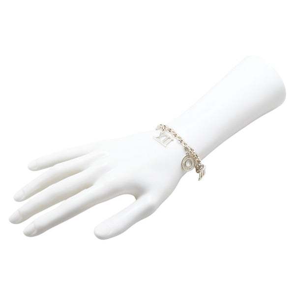 ティファニー アトラス 5チャーム ブレスレット SV925 シルバー レディース TIFFANY&Co. 【中古】