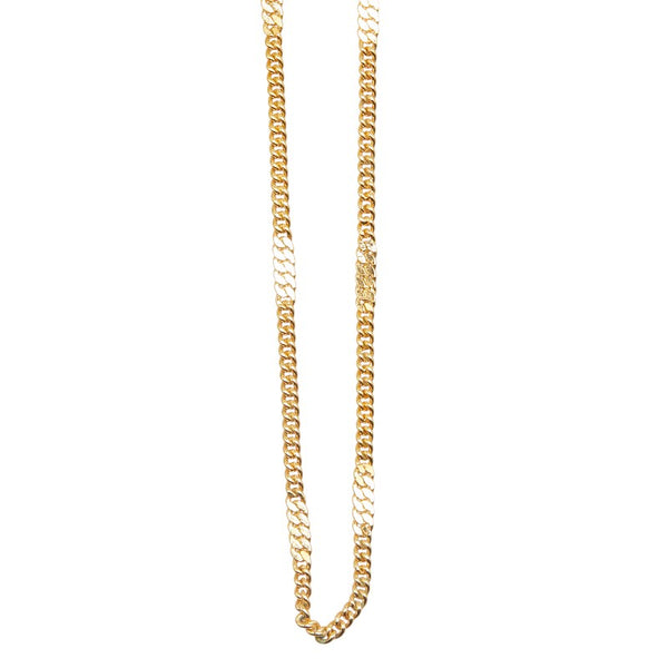 サンローラン ロングネックレス ゴールド メッキ レディース SAINT LAURENT 【中古】