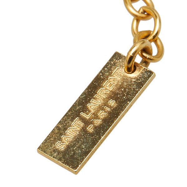 サンローラン ロングネックレス ゴールド メッキ レディース SAINT LAURENT 【中古】