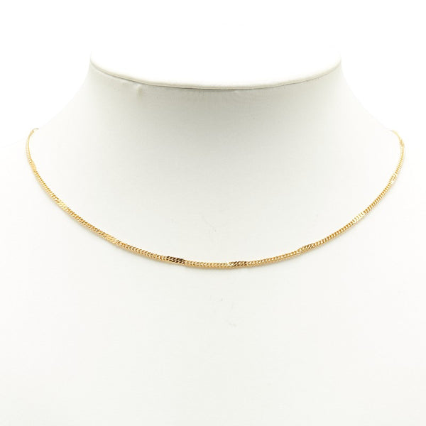 サンローラン ロングネックレス ゴールド メッキ レディース SAINT LAURENT 【中古】