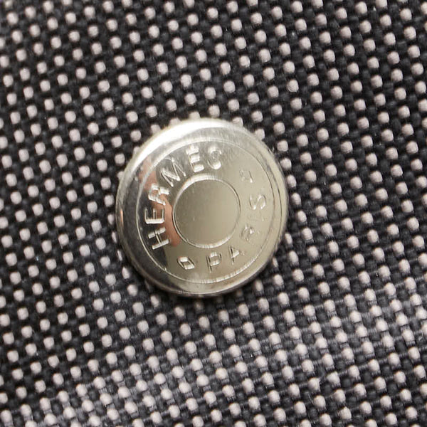 エルメス エールライントートGM トートバッグ ハンドバッグ グレー キャンバス レディース HERMES 【中古】