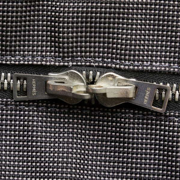 エルメス エールライントートGM トートバッグ ハンドバッグ グレー キャンバス レディース HERMES 【中古】