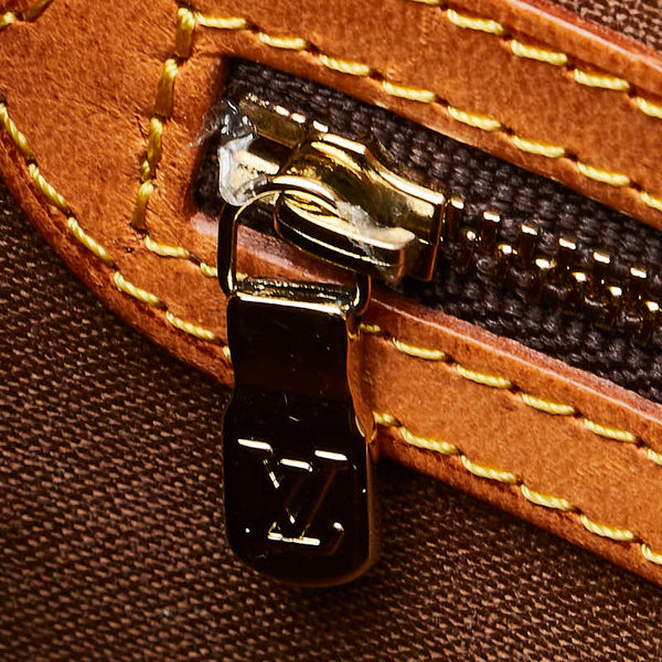 ルイ ヴィトン モノグラム ソローニュ ショルダーバッグ M42250 ブラウン PVC レザー レディース LOUIS VUITTON 【中古】
