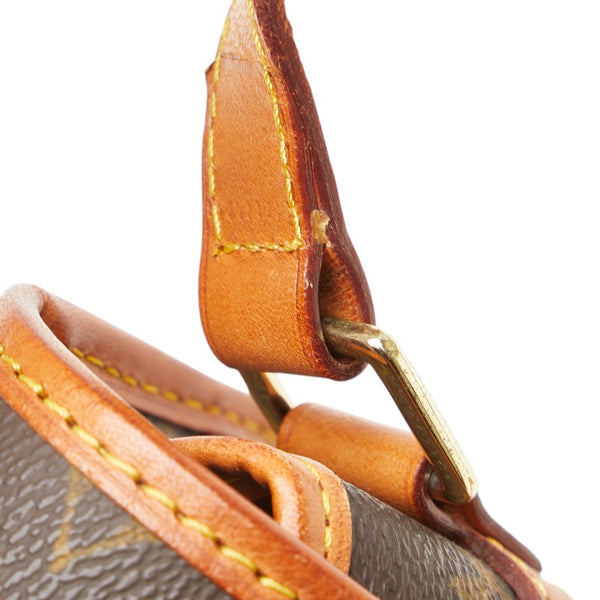 ルイ ヴィトン モノグラム ソローニュ ショルダーバッグ M42250 ブラウン PVC レザー レディース LOUIS VUITTON 【中古】