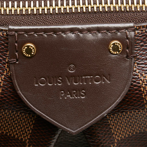 ルイ ヴィトン ダミエ シエナ PM ハンドバッグ ショルダーバッグ 2WAY N41545 ブラウン PVC レザー レディース LOUIS VUITTON 【中古】