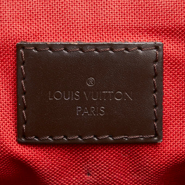 ルイ ヴィトン ダミエ シエナ PM ハンドバッグ ショルダーバッグ 2WAY N41545 ブラウン PVC レザー レディース LOUIS VUITTON 【中古】