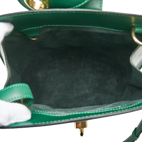 ルイ ヴィトン エピ クリュニー 肩掛け ショルダーバッグ M52254 ボルネオグリーン レザー レディース LOUIS VUITTON 【中古】