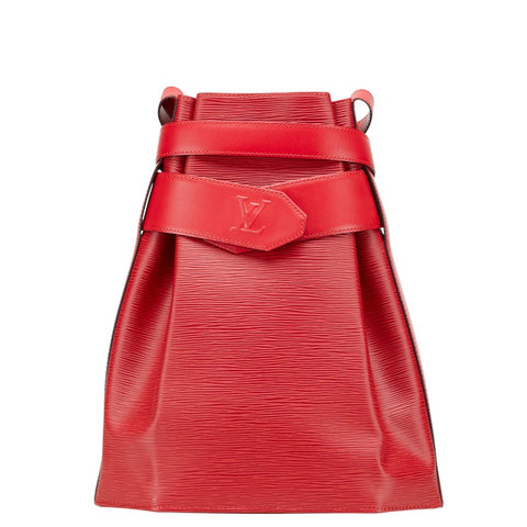 ルイ ヴィトン エピ サックデポールGM　 ワンショルダーバッグ M80197 カスティリアンレッド レザー レディース LOUIS VUITTON 【中古】