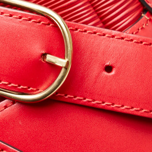 ルイ ヴィトン エピ サックデポールGM　 ワンショルダーバッグ M80197 カスティリアンレッド レザー レディース LOUIS VUITTON 【中古】