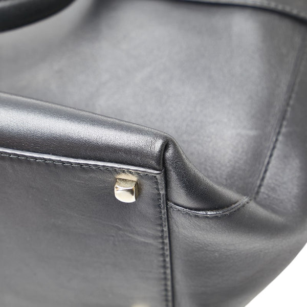 サルヴァトーレフェラガモ ガンチーニ ハンドバッグ ショルダーバッグ 2WAY AQ-21 0167 ブラック レザー レディース Salvatore Ferragamo 【中古】