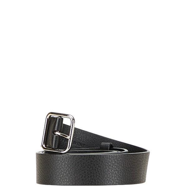 バレンシアガ エブリデイ ベルト サイズ：95 518417 ブラック レザー レディース BALENCIAGA 【中古】