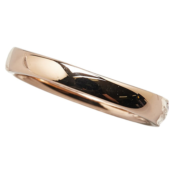 K18PG ピンクゴールド サファイア0.45ct リング 指輪 レディース 11号 【中古】