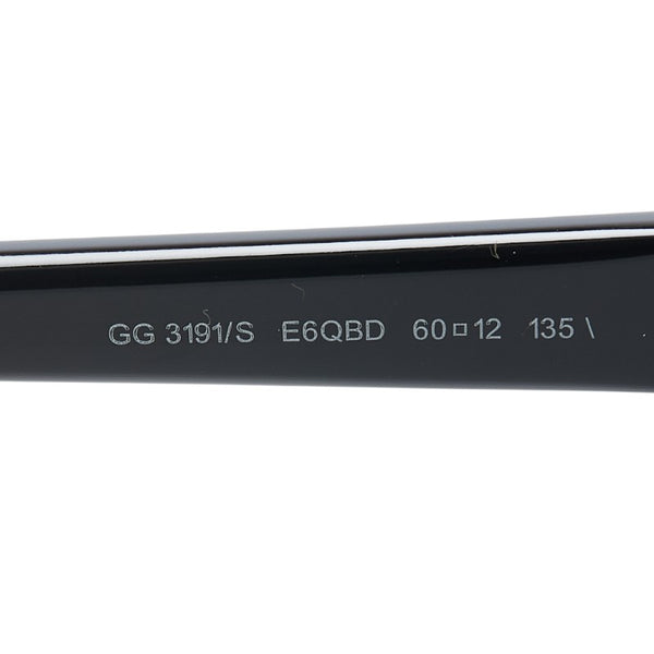 グッチ インターロッキングG サングラス グラデーションレンズ GG3191/S ブラック プラスチック レディース GUCCI 【中古】