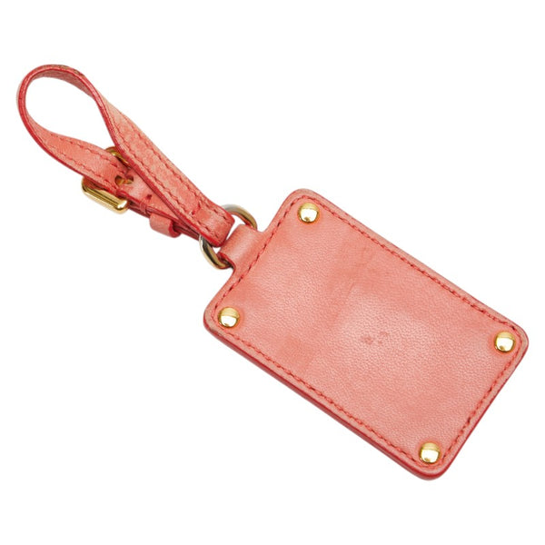 プラダ ショルダーストラップ ピンク レザー レディース PRADA 【中古】