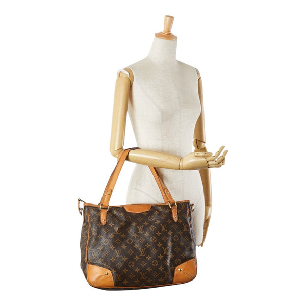 ルイ ヴィトン モノグラム エストレーラMM トートバッグ ショルダーバッグ M41232 ブラウン PVC レザー レディース LOUIS VUITTON 【中古】
