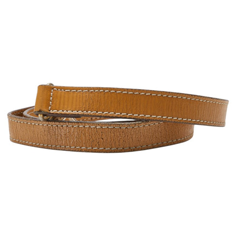 フェンディ ショルダーストラップ ブラウン レザー レディース FENDI 【中古】