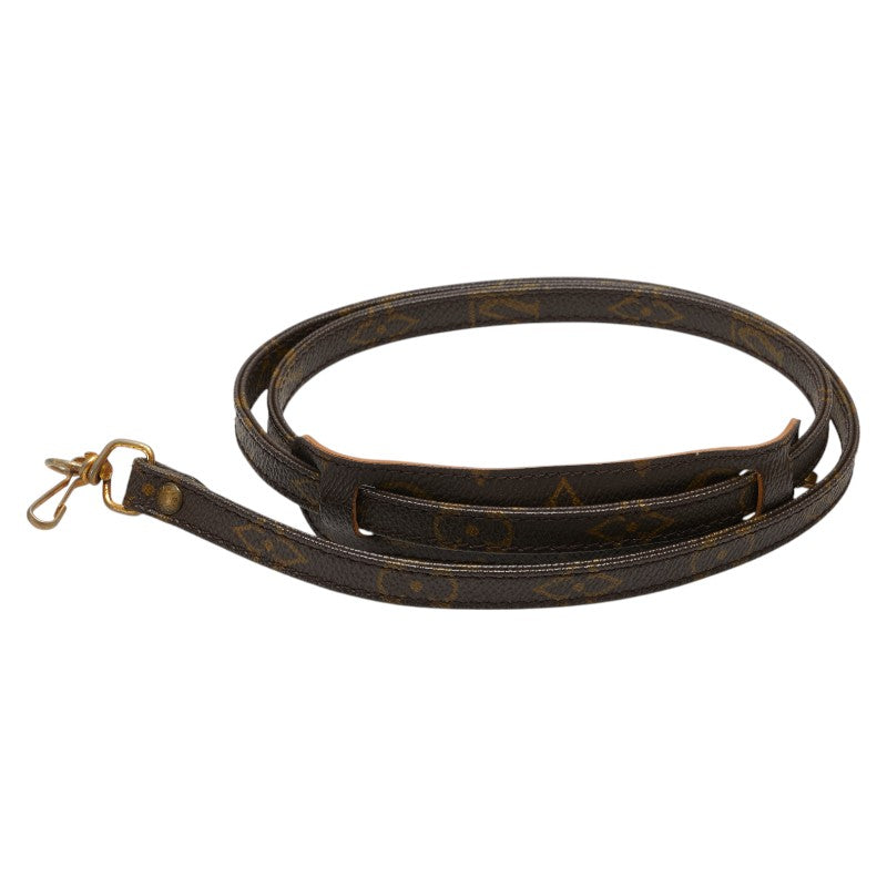 ルイ ヴィトン モノグラム ショルダーストラップ ブラウン PVC レザー レディース LOUIS VUITTON 【中古】