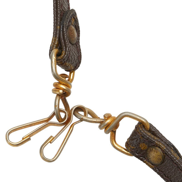 ルイ ヴィトン モノグラム ショルダーストラップ ブラウン PVC レザー レディース LOUIS VUITTON 【中古】