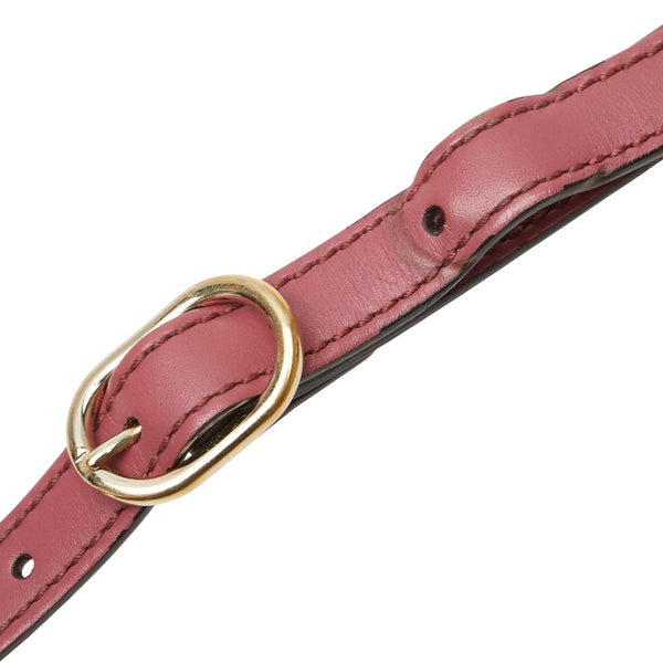 グッチ ショルダーストラップ ピンク レザー レディース GUCCI 【中古】