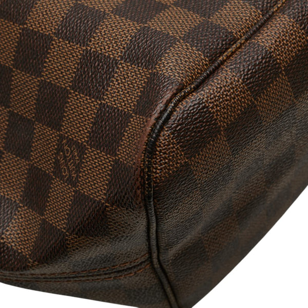 ルイ ヴィトン ダミエ ネヴァーフルMM トートバッグ ショルダーバッグ N51105 ブラウン PVC レザー レディース LOUIS VUITTON 【中古】