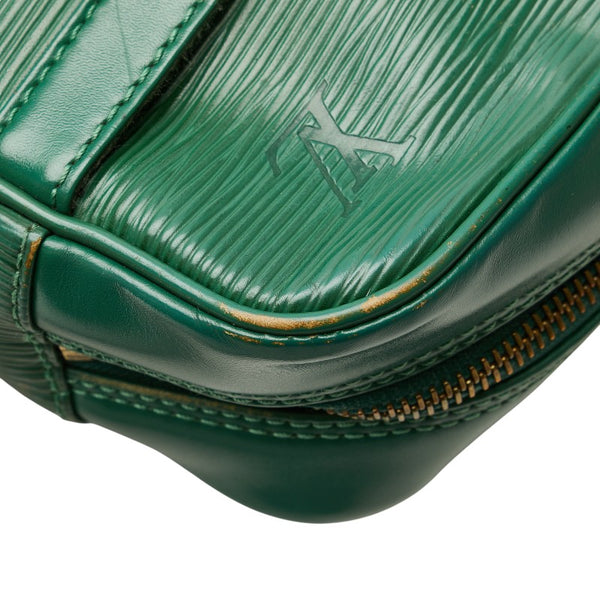 ルイ ヴィトン エピ トロカデロ 斜め掛け ショルダーバッグ M52314 ボルネオグリーン レザー レディース LOUIS VUITTON 【中古】