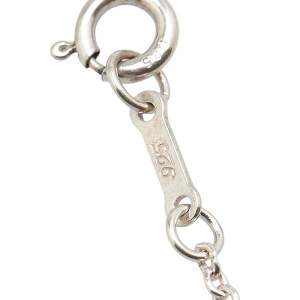 ティファニー 5連 オープンハート ネックレス SV925 シルバー レディース TIFFANY&Co. 【中古】