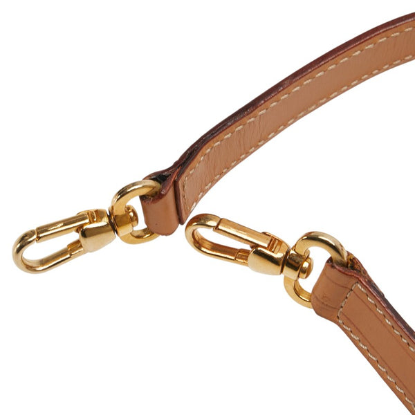 セリーヌ ショルダーストラップ ブラウン レザー レディース CELINE 【中古】