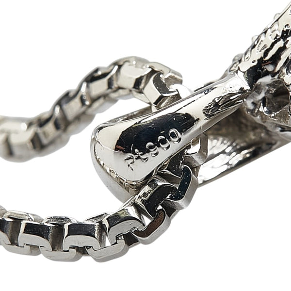 Pt900 プラチナ Pt850 プラチナ 黒蝶真珠16.4mm ダイヤ0.28ct ペンダントネックレス レディース 【中古】