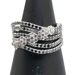 K18WG ホワイトゴールド ダイヤ1.25ct リング 指輪 レディース 11.5号 【中古】