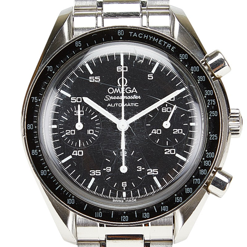 オメガ スピードマスター クロノグラフ 腕時計 3510.50 自動巻き ブラック文字盤 ステンレススチール メンズ OMEGA 【中古】