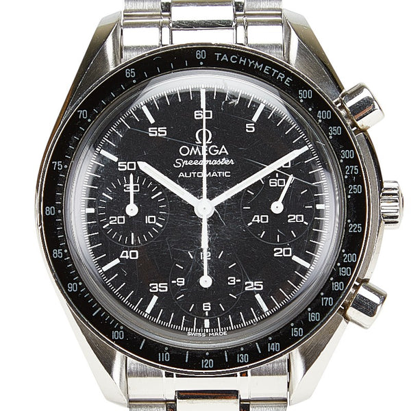 オメガ スピードマスター クロノグラフ 腕時計 3510.50 自動巻き ブラック文字盤 ステンレススチール メンズ OMEGA 【中古】