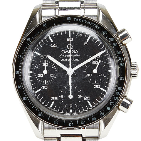 オメガ スピードマスター クロノグラフ 腕時計 3510.50 自動巻き ブラック文字盤 ステンレススチール メンズ OMEGA 【中古】