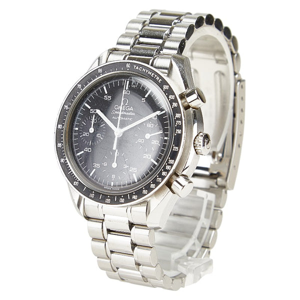 オメガ スピードマスター クロノグラフ 腕時計 3510.50 自動巻き ブラック文字盤 ステンレススチール メンズ OMEGA 【中古】
