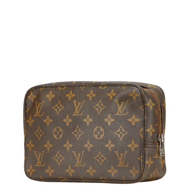 ルイ ヴィトン モノグラム トゥルース トワレット23 セカンドバッグ クラッチバッグ M47524 ブラウン PVC レディース LOUIS VUITTON 【中古】