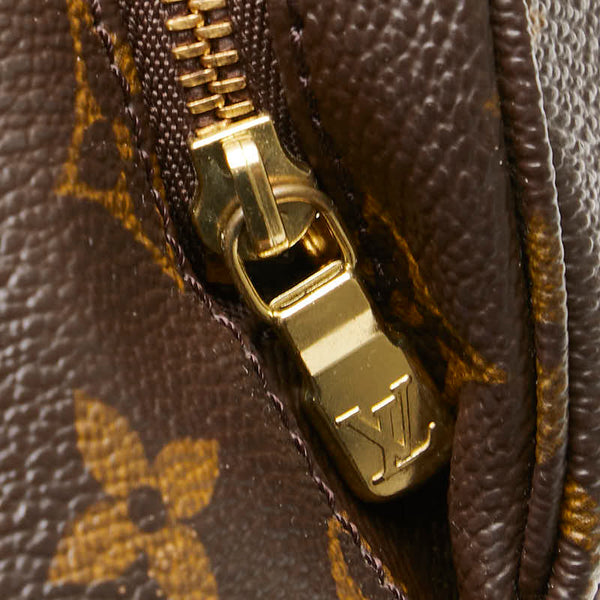 ルイ ヴィトン モノグラム モンスリMM リュック バックパック M51136 ブラウン PVC レザー レディース LOUIS VUITTON 【中古】