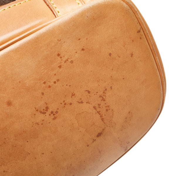 ルイ ヴィトン モノグラム モンスリMM リュック バックパック M51136 ブラウン PVC レザー レディース LOUIS VUITTON 【中古】