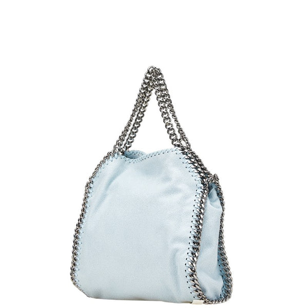 ステラマッカートニー ファラベラ ハンドバッグ ショルダーバッグ 2WAY 371223 ブルー ポリエステル レディース Stella McCartney 【中古】
