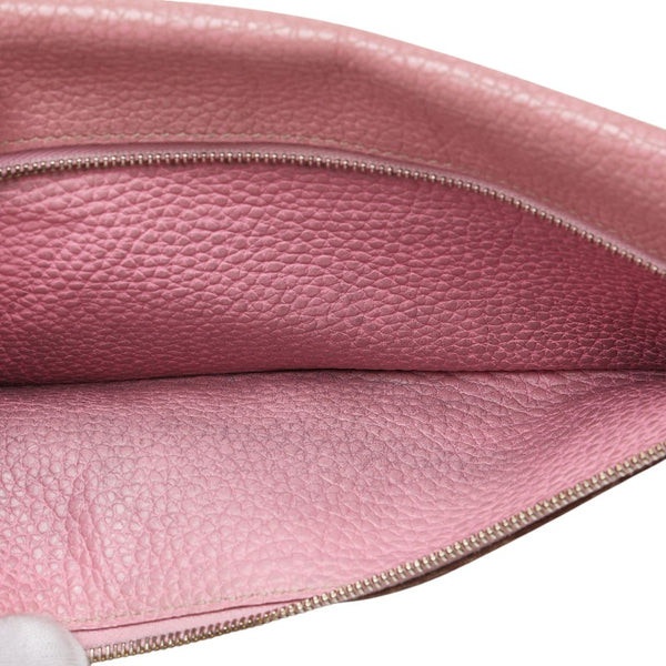 エルメス ドゴンロング 長財布 ピンク系 トゴ レディース HERMES 【中古】