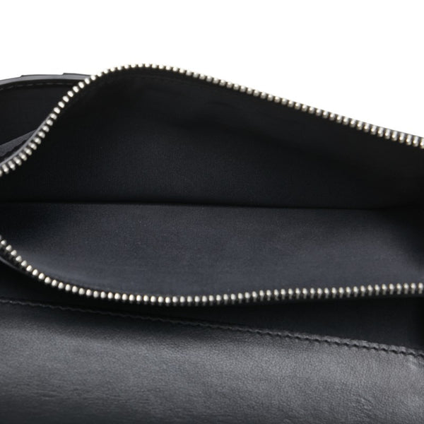 バーバリー ノバチェック 長財布 ベージュ ブラック PVC レザー レディース BURBERRY 【中古】