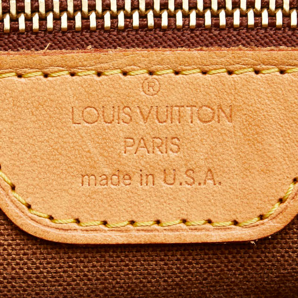 ルイ ヴィトン モノグラム ヴァヴァンPM  ハンドバッグ M51172 ブラウン PVC レザー レディース LOUIS VUITTON 【中古】