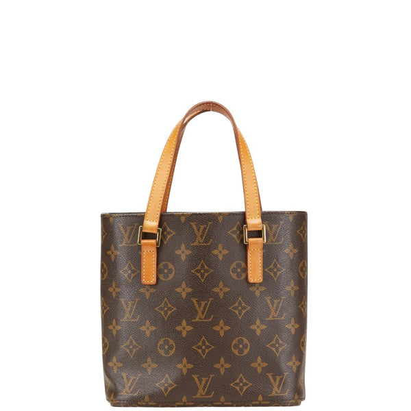 ルイ ヴィトン モノグラム ヴァヴァンPM  ハンドバッグ M51172 ブラウン PVC レザー レディース LOUIS VUITTON 【中古】