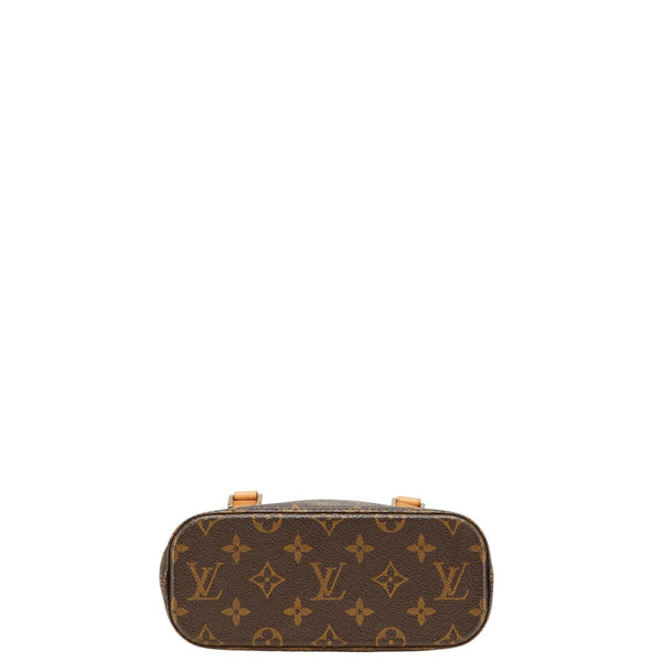ルイ ヴィトン モノグラム ヴァヴァンPM  ハンドバッグ M51172 ブラウン PVC レザー レディース LOUIS VUITTON 【中古】