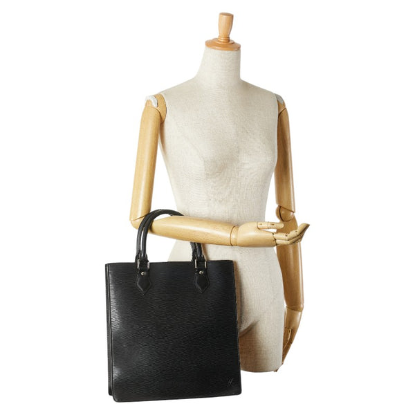 ルイ ヴィトン エピ サックプラ ハンドバッグ M59082 ノワール ブラック レザー レディース LOUIS VUITTON 【中古】